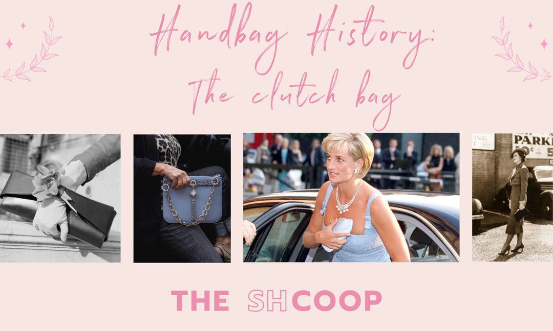 The SHcoop-Handbag History: The Clutch Bag-Sarah Haran Luxury Italian Leather Handbags