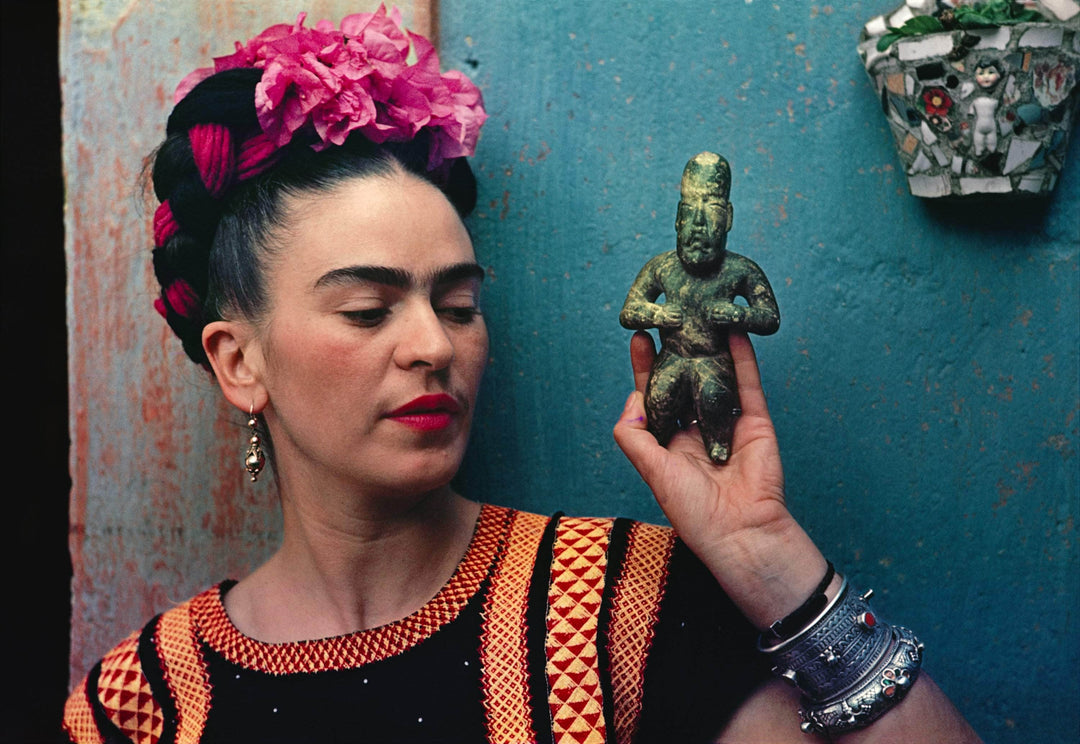 The SHcoop-Frida Kahlo: Making Herself Up-Sarah Haran Luxury Italian Leather Handbags