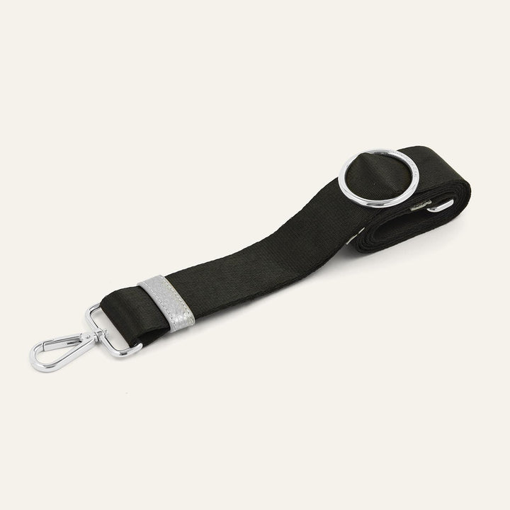 Black River Strap with Silver hardware front 1 | B01-S