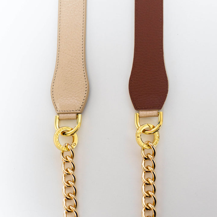 Gemini Strap - Textured-Restyle Accessories-Sarah Haran Accessories-Gold-Soft Metallic Gold Nutshell-Sarah Haran Accessories