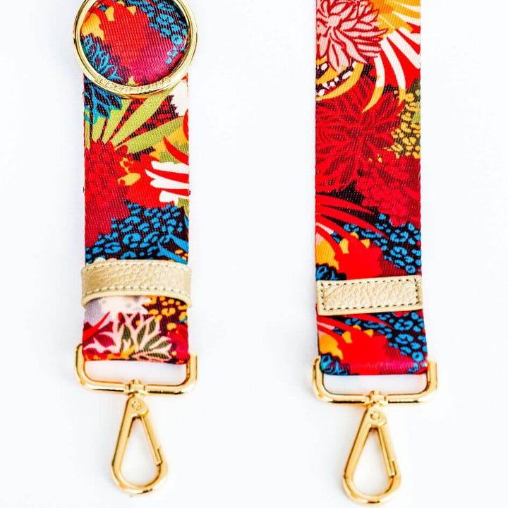 River Strap-Restyle Accessories-Sarah Haran Accessories-Gold-Autumn Floral-Sarah Haran Accessories