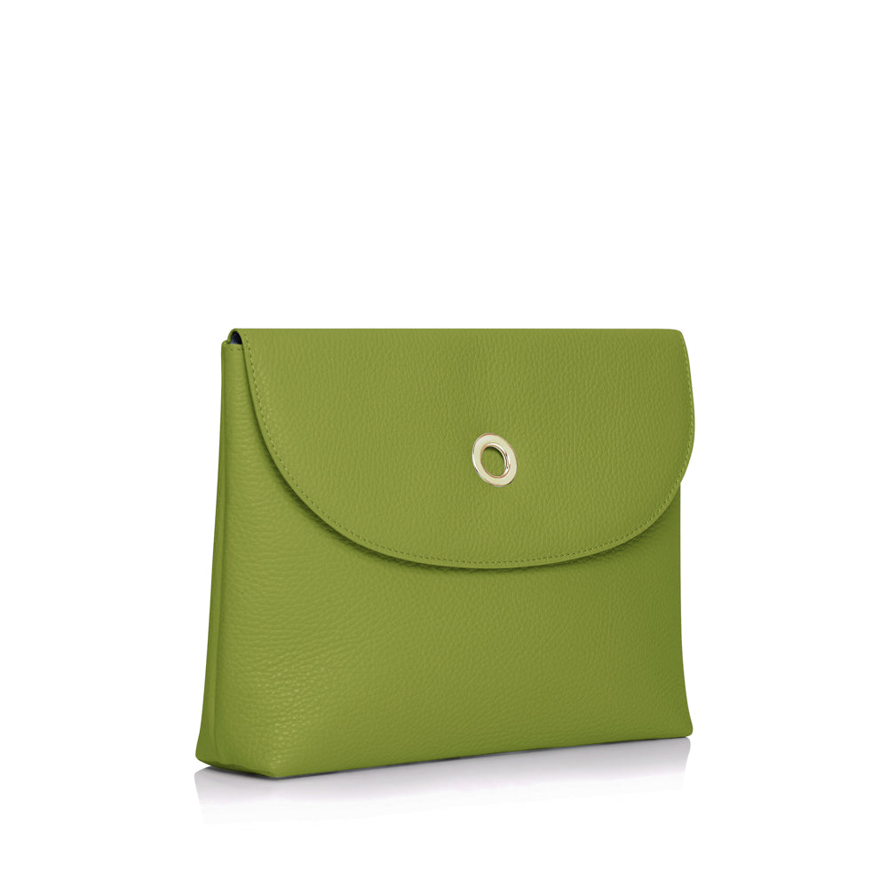 Jasmine Crossbody-Handbag-Gold-Chartreuse-Sarah Haran Accessories