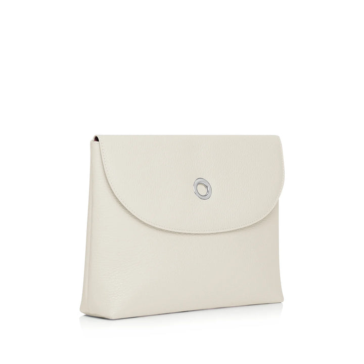 Jasmine Crossbody-Handbag-Silver-Cream-Sarah Haran Accessories