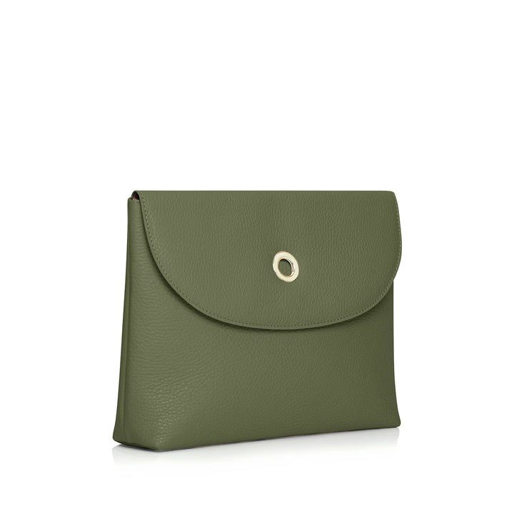 Jasmine Crossbody-Handbag-Gold-Olive-Sarah Haran Accessories