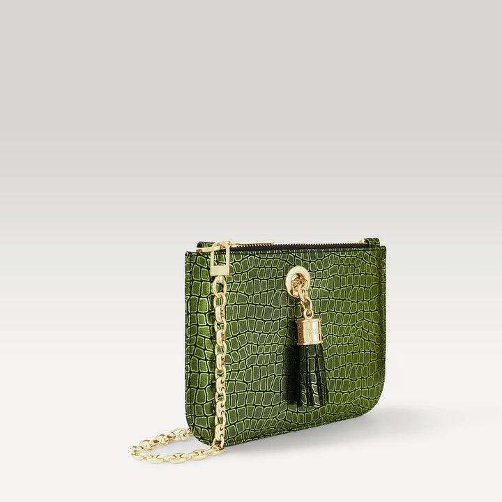 Lily Mini Bag - Textured-Handbag-Sarah Haran Accessories-Gold-Wicked Croc-Sarah Haran Accessories