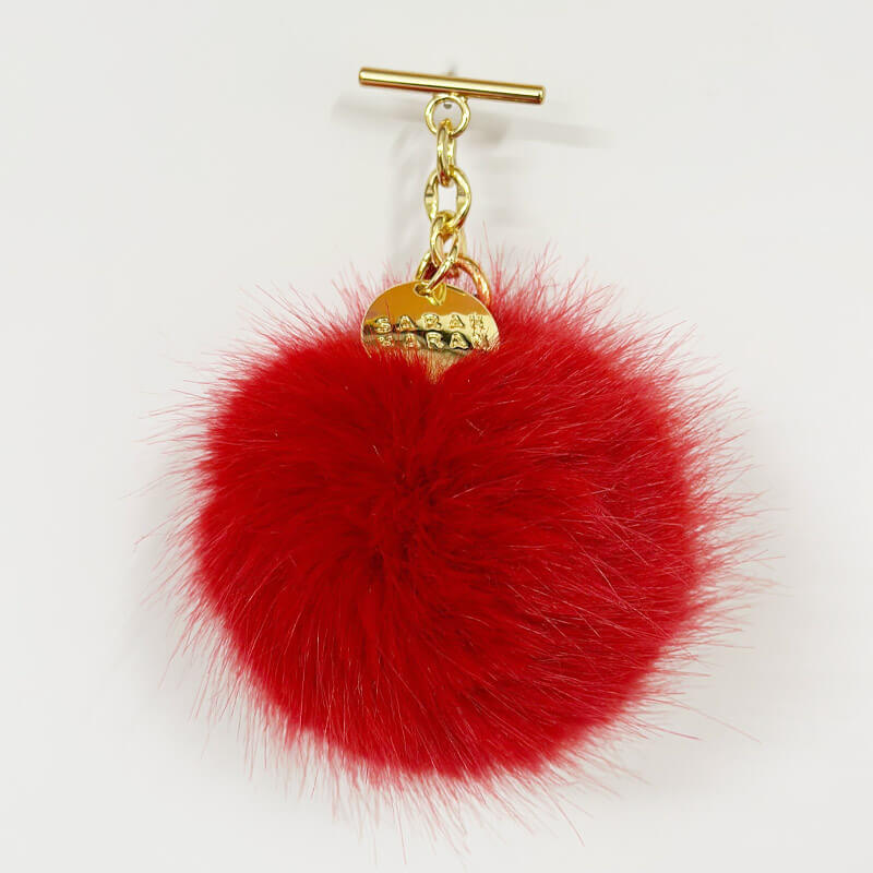 Faux Fluff PomPom Tassel