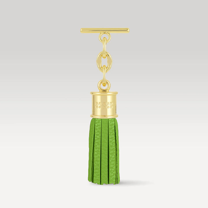 Capsule Tassel - Mini - Pop of Colour-Restyle Accessories-Sarah Haran Accessories-Gold-Chartreuse-Sarah Haran Accessories